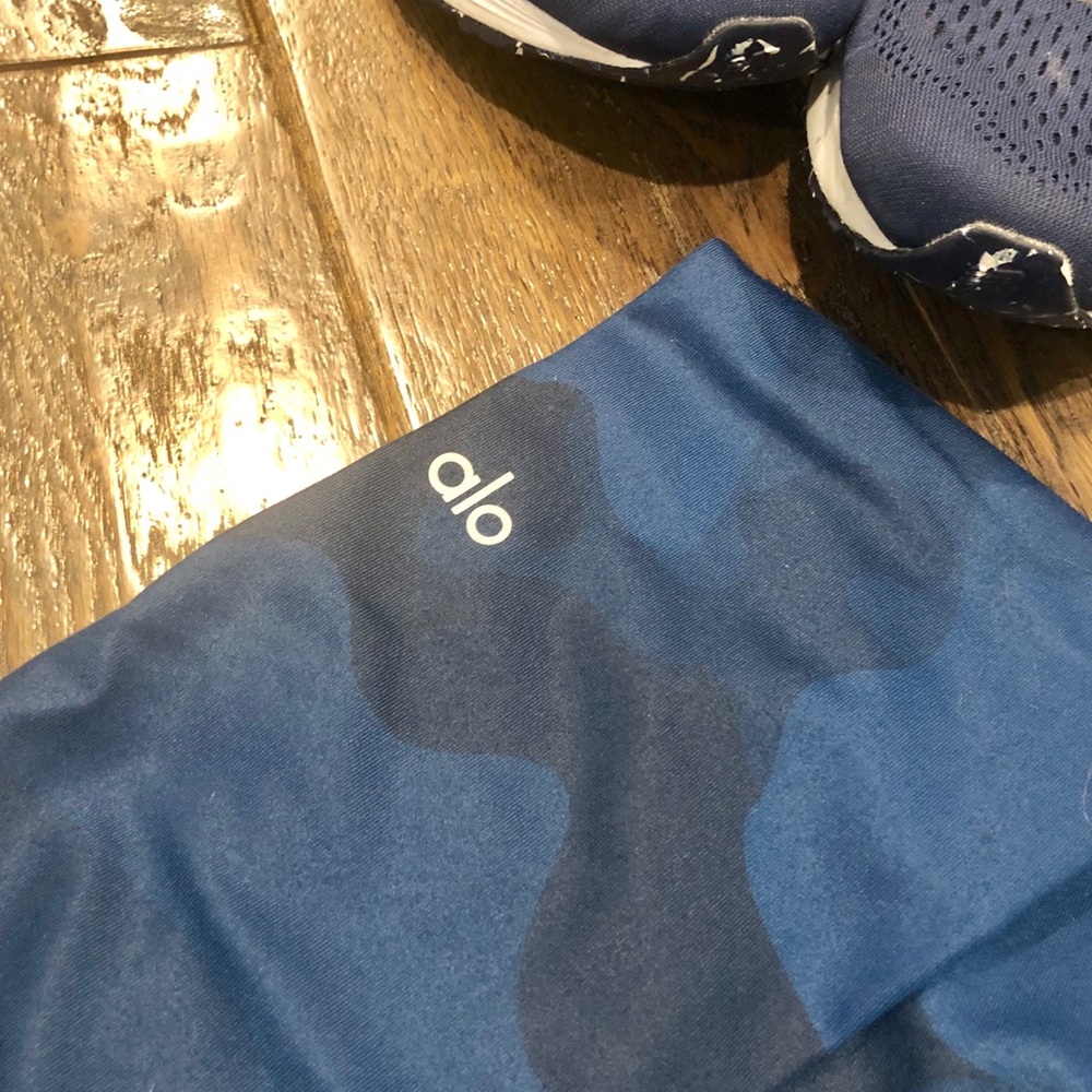Alo Yoga Navy Camp Full Length Legging - Gem